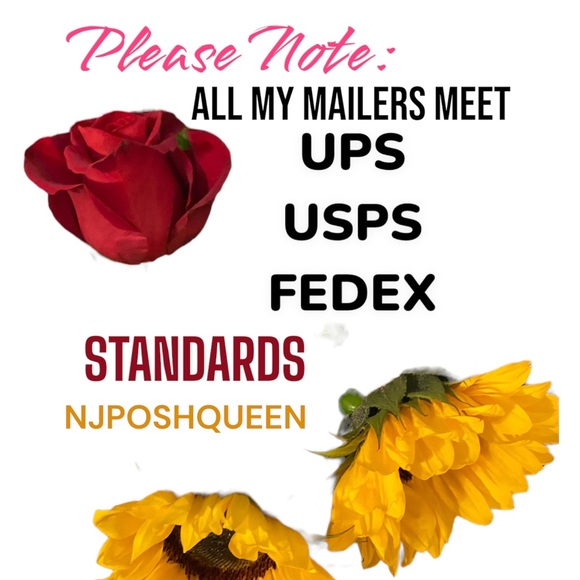 Boho Floral 19x24 Designer Poly Mailers (10 Pack) PRICE IS FIRM - Picture 3 of 7